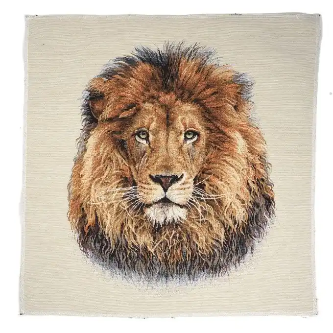 Stoffzuschnitt Jacquard Löwe Meistverkauft
