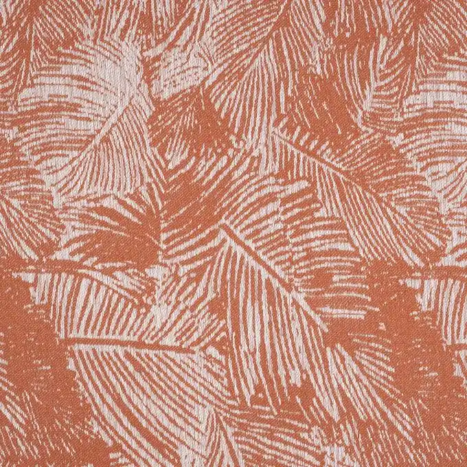 Jacquardstoff Pampa Ziegelrot Solange Der Vorrat Reicht