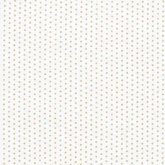 Baumwollstoff Frou-Frou Rosa/Kupferne Punkte Zertifiziert