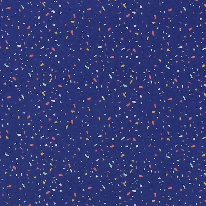 Baumwollbatist Frou-Frou Blau Memphis Saisonangebot