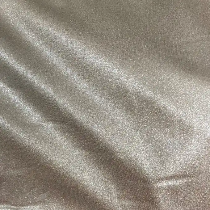 Expressversand Popeline glänzend Silber