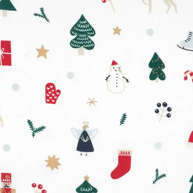 Ausverkauf Baumwollstoff Nussknacker