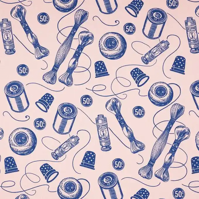 Preiswert Stoff Twill Spule Rosa