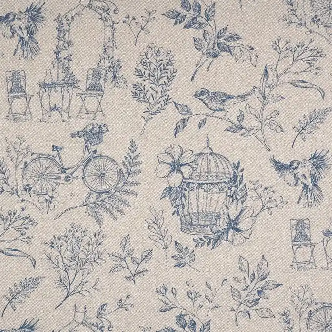 Dekostoff Garten Naturweiss Zertifiziert