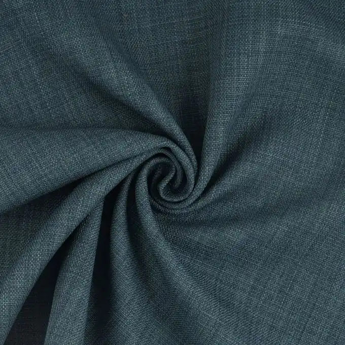 Schnäppchen Stoff in großer Breite und Anti-Flecken-Beschichtung Linoso, petrolblau