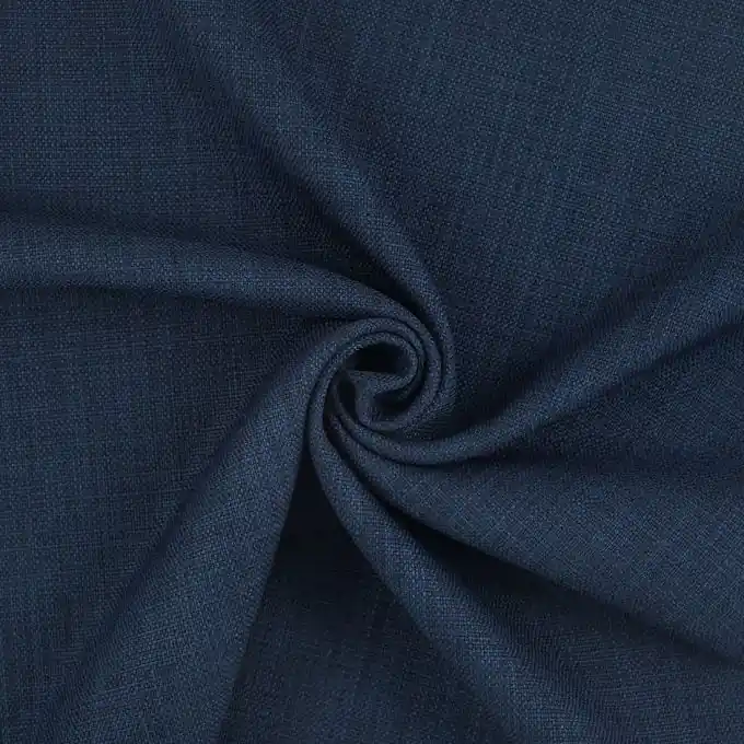Premium Stoff in großer Breite und Anti-Flecken-Beschichtung Linoso, navy