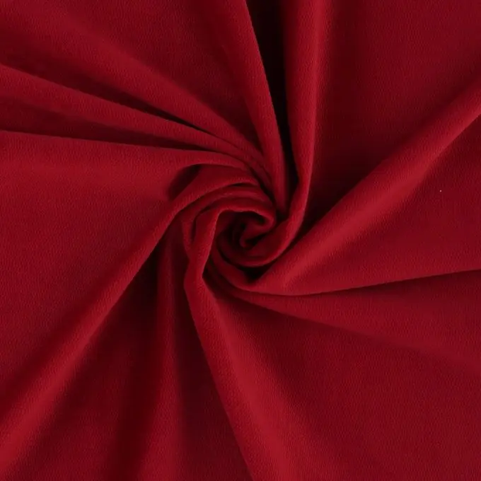 Sichere Zahlung Samtstoff Decker Rot