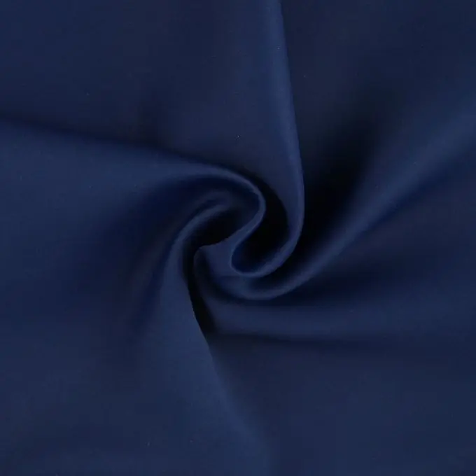 Verdunklungsstoff Saten Marineblau Wochenendangebot