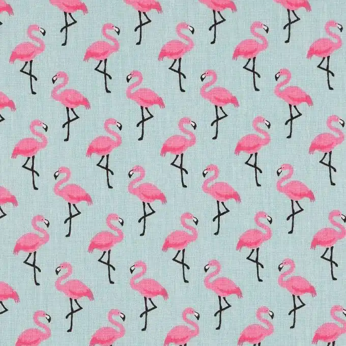 Baumwollstoff Flamingo Rosa Heißes Angebot
