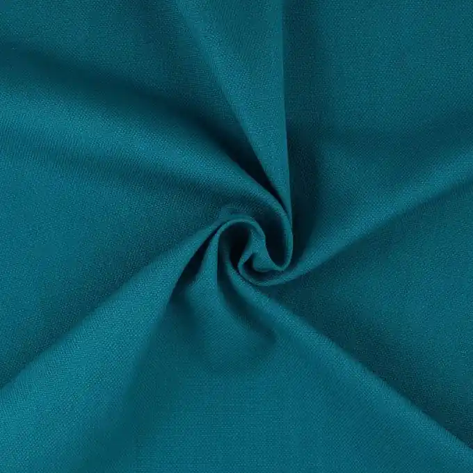 Markenware Dicker Baumwollstoff Savanna Entenblau