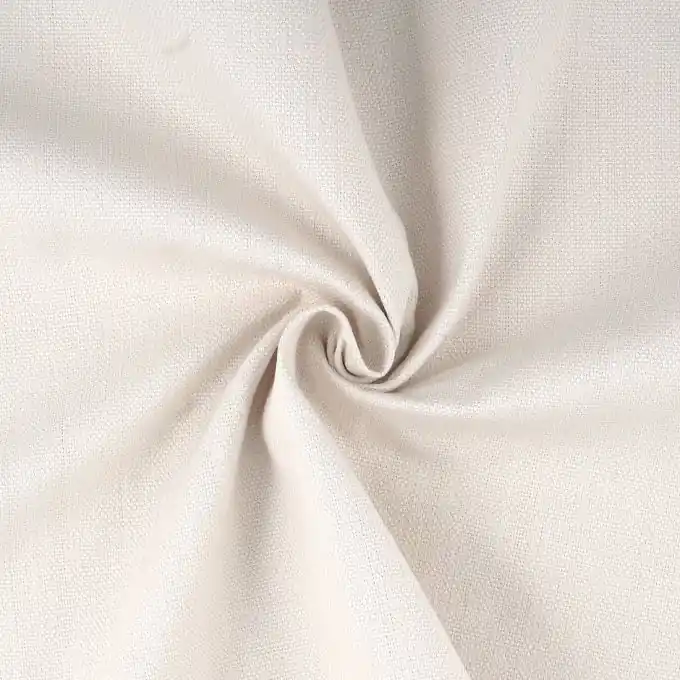 Preis Gesenkt Dicker Baumwollstoff Savanna Naturweiss