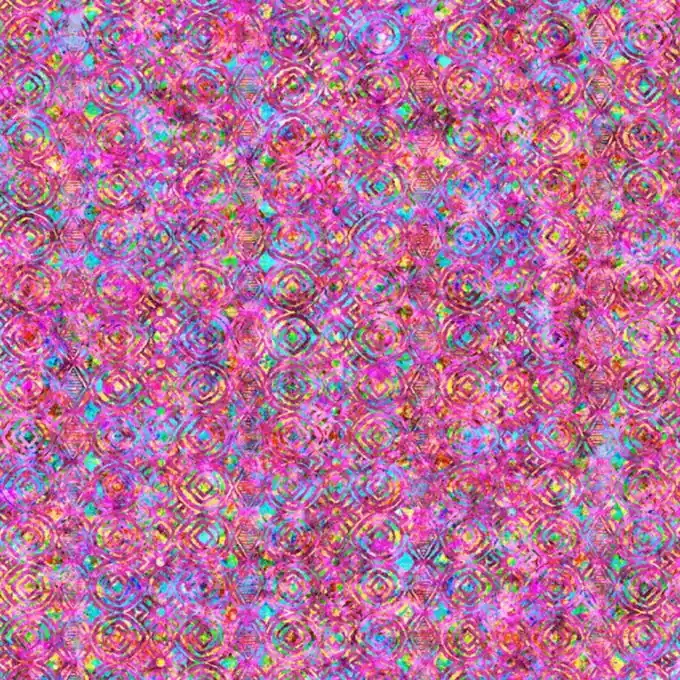 Letzte Chance Baumwollstoff Bunt/Rosa