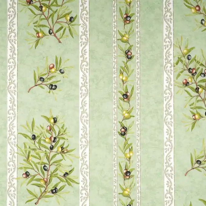 Provencestoff le Clos des Oliviers Grün Kostenloser Versand