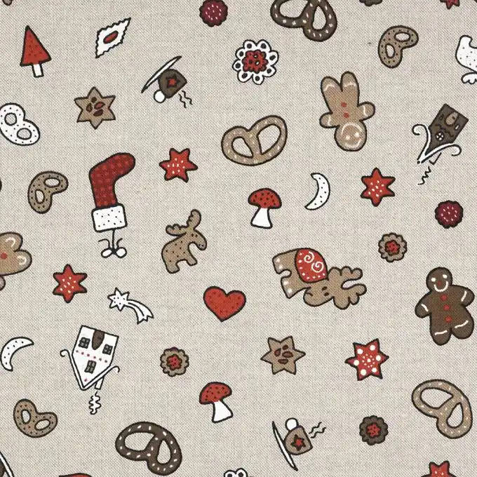 Dicker Baumwollstoff Lebkuchen Online Kaufen