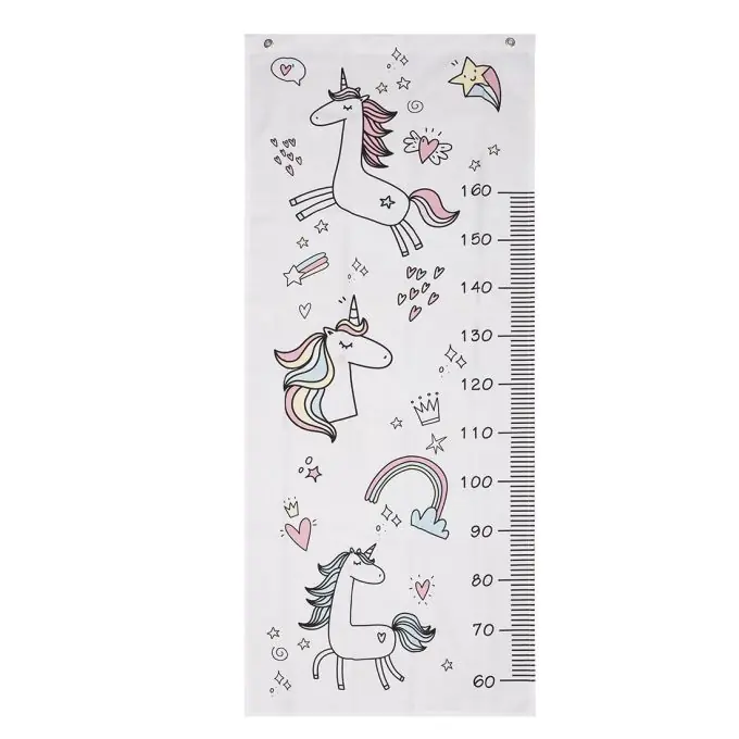 Heute Kaufen Messleiste auf Stoff Einhorn