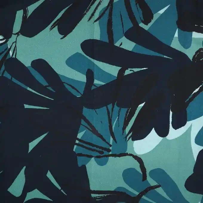 Sonderaktion Dicker Dekostoff Syene Blau