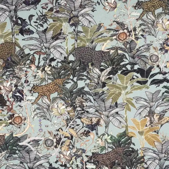 Dekostoff Baumwolle Leopard Preis Gesenkt