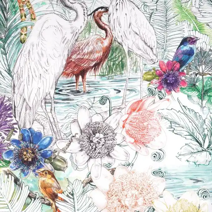 Dekostoff Natur Bunt Bestseller