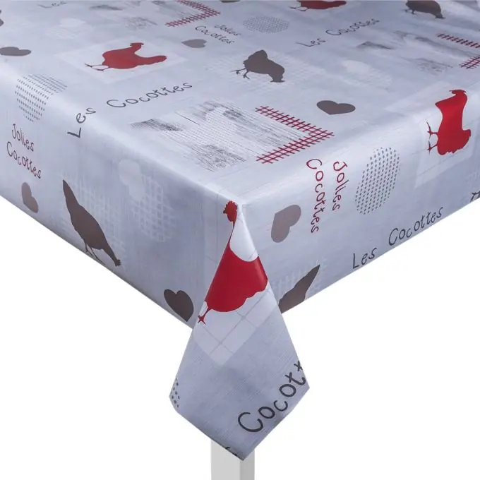 Limited Edition Wachstuch Les Cocottes Grau