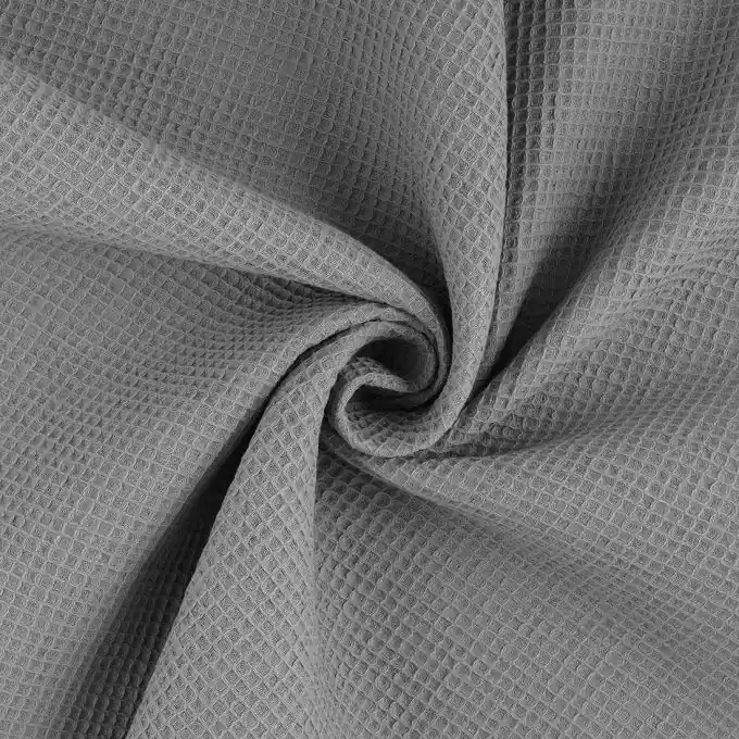 Aktuell Waffelpiqué Mistral Grau