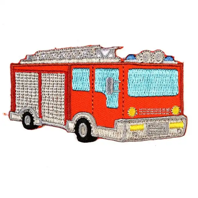 Heute Kaufen Thermoklebende Verzierung Feuerwehrauto