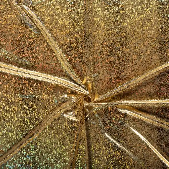 Super-Preis Verkleidungsstoff Gold glänzend