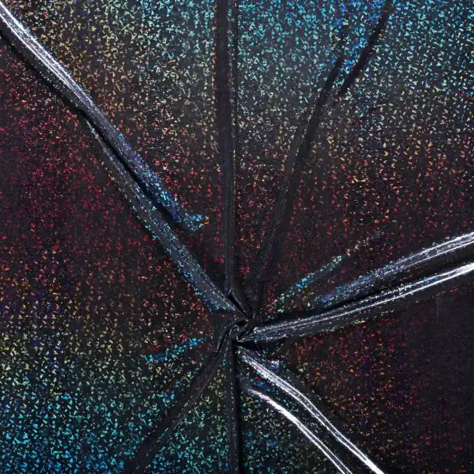 Jersey Schwarz glänzend Knallerangebot