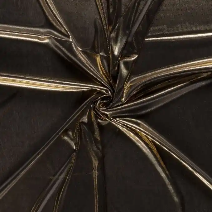 Saisonangebot Metallic-Stoff Gold