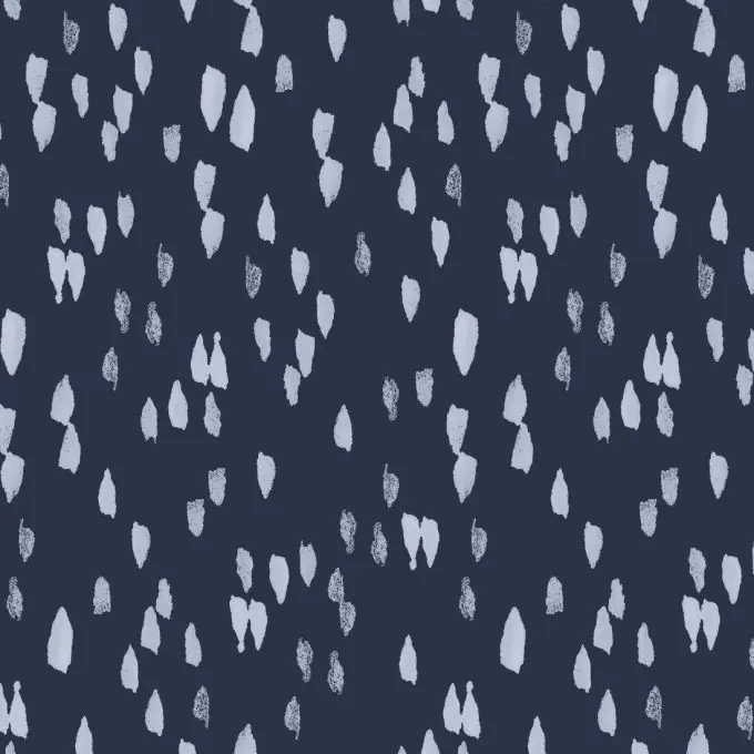 Baumwollstoff Copenhagen Tropfen Marineblau Wochenendangebot
