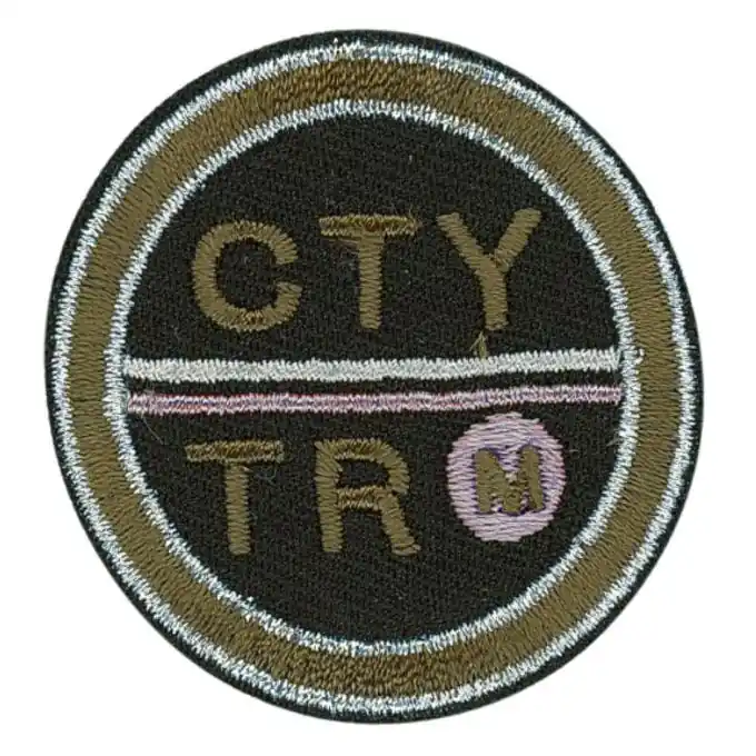 Billig Patch, thermoklebend Ctytr