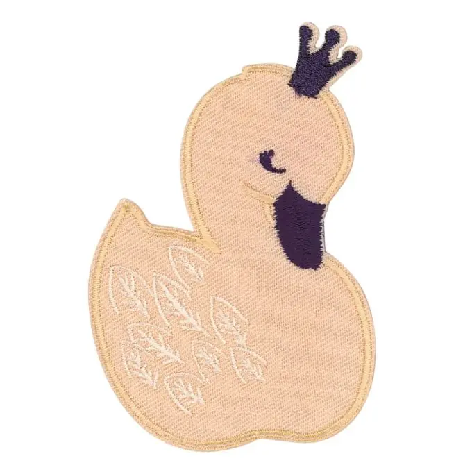 Patch, thermoklebend Schwan Rosa Preisreduziert