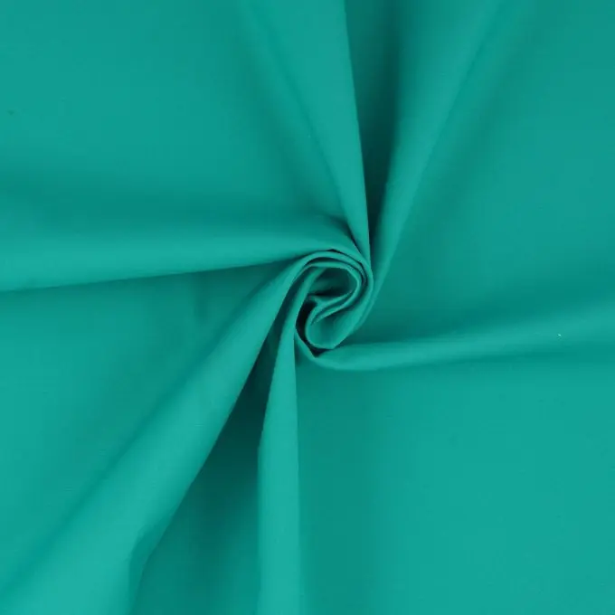 Neu Im Sortiment Baumwollsatin, einfarbig Seegrün