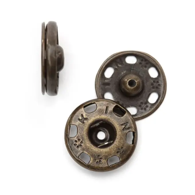 Druckknopf zum Aufnähen Markenware