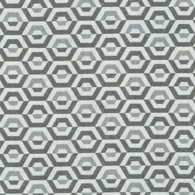 Jacquardstoff Pixel Grau 140cm Breite Bestpreis