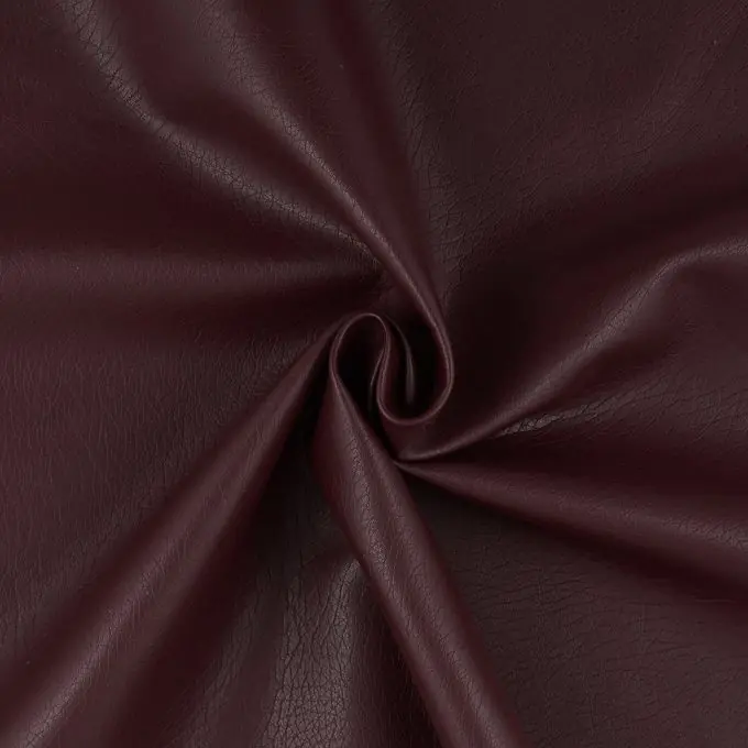 Knallerangebot Kunstlederstoff in braunem Rost