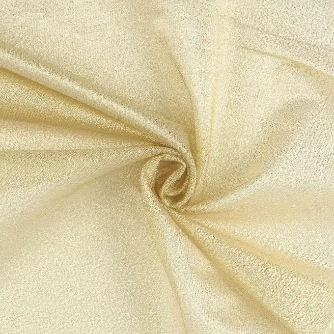 Lurex Voile Stoff Gold 300cm Breite Sofort Bestellen