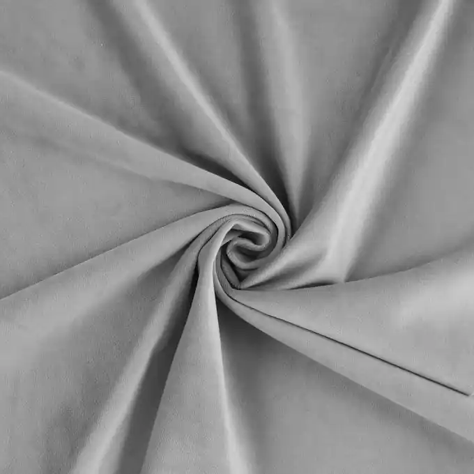 Expressversand Samtstoff Perlgrau Dickens