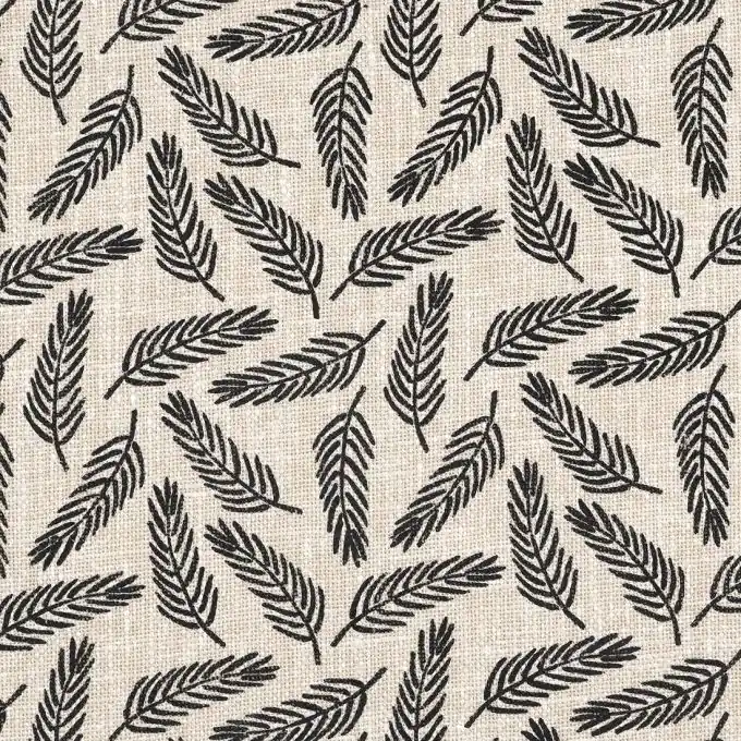 Dicker Baumwollstoff Federn Nur Heute