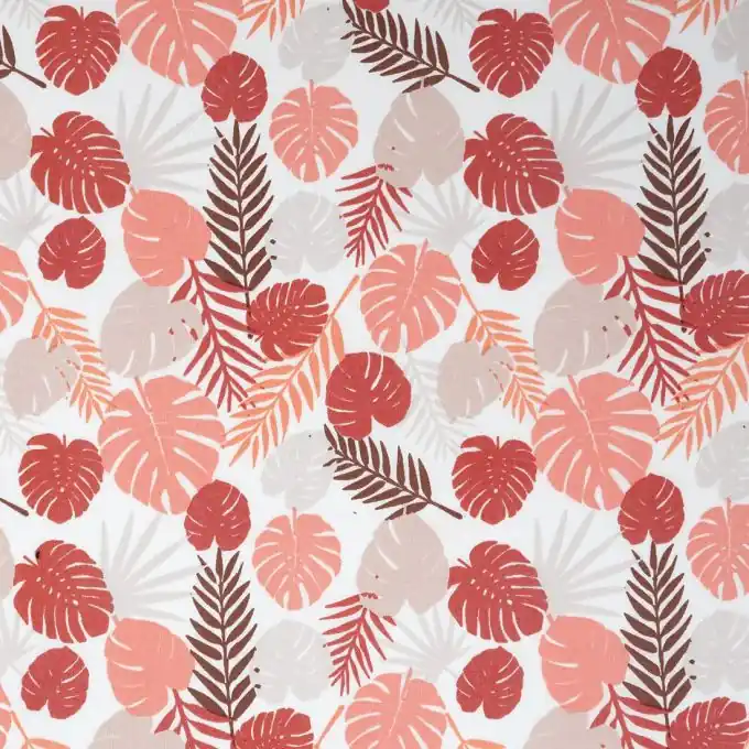 Günstig Cretonne Palmen Rosa