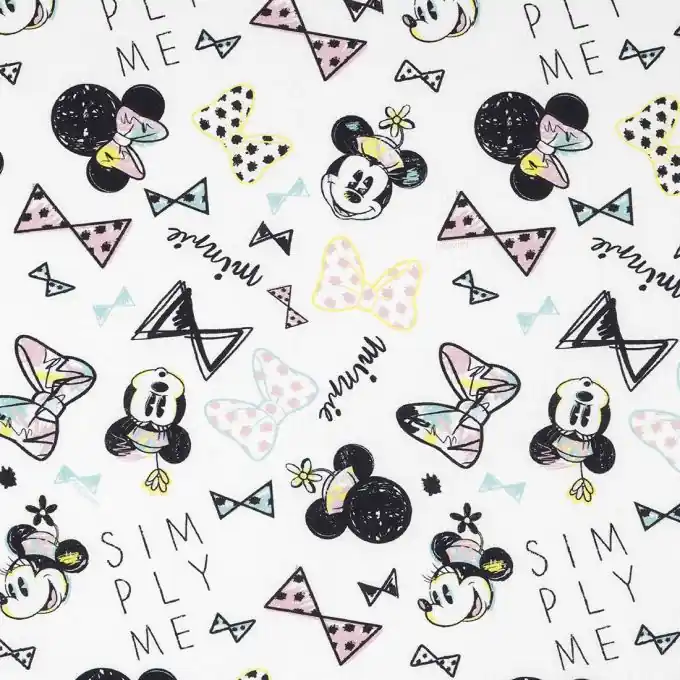Meistverkauft Baumwollstoff Minnie