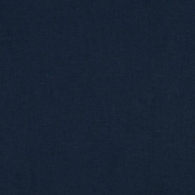 Rabatt Einfarbiger Baumwollstoff Cristina Nachtblau