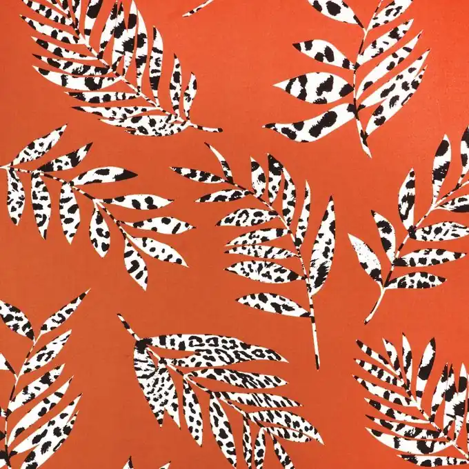 Preiswert Jersey Orange Blätter