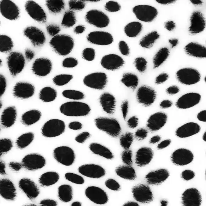 Top-Angebot Kunstpelz Dalmatiner