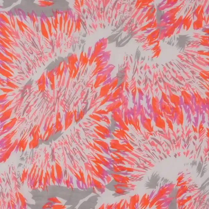 Mega-Angebot Leichter Schleierstoff Federn Neonpink