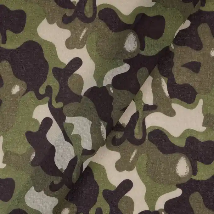 Batist Tarnmuster Khaki Limited Edition