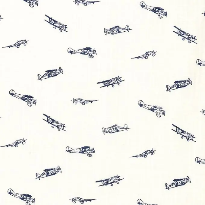 Baumwollstoff Flieger Marineblau Solange Der Vorrat Reicht