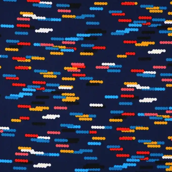 Satinstoff Polyester Bunt Expressversand