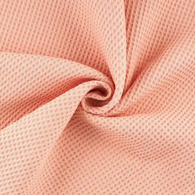 Top-Preis Waffelpiqué Blassrosa