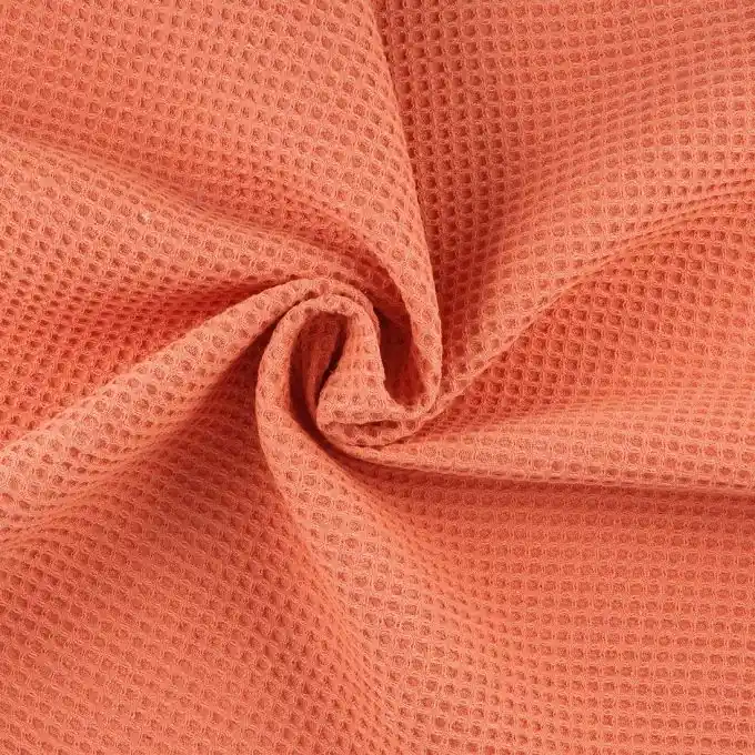 Markenware Waffelpiqué Blush