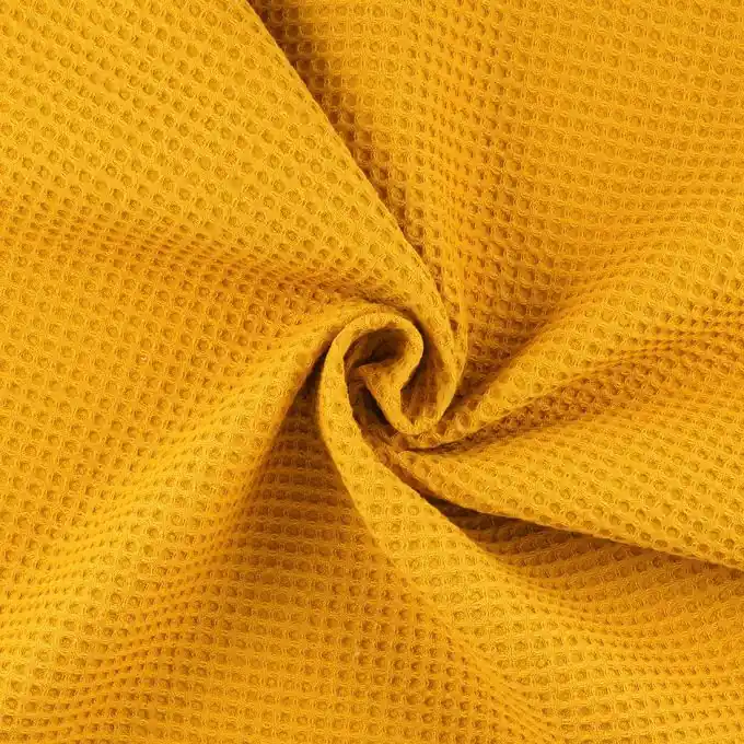 Top-Preis Waffelpiqué Senfgelb